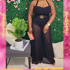 "Sheer's to perfection" jumpsuit